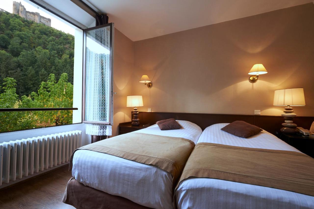 Logis Hotel Le Belle Rive Najac Zewnętrze zdjęcie