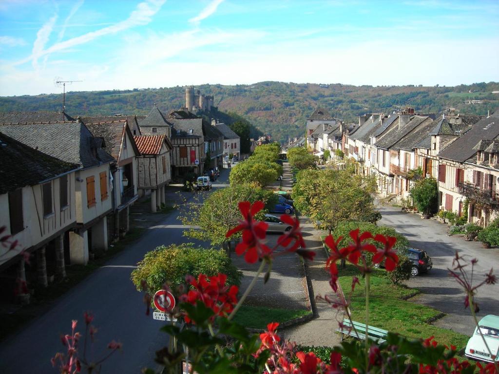 Logis Hotel Le Belle Rive Najac Zewnętrze zdjęcie