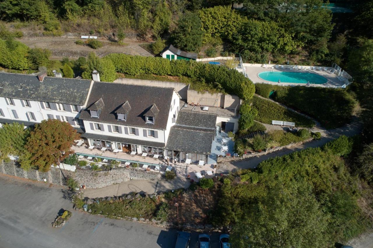Logis Hotel Le Belle Rive Najac Zewnętrze zdjęcie