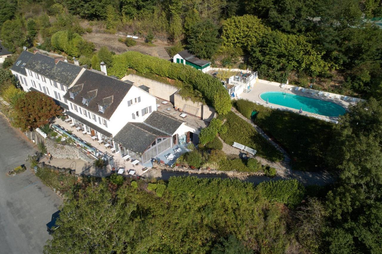Logis Hotel Le Belle Rive Najac Zewnętrze zdjęcie