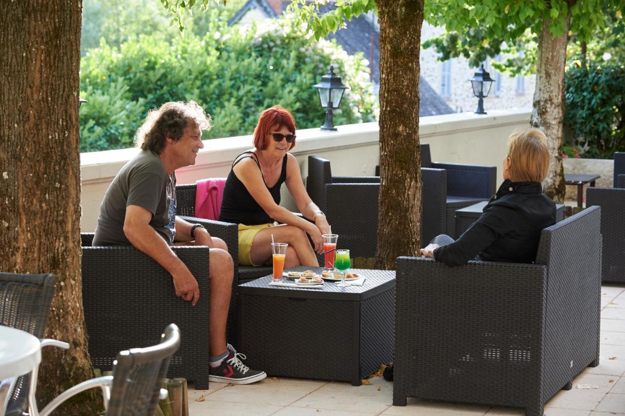 Logis Hotel Le Belle Rive Najac Zewnętrze zdjęcie
